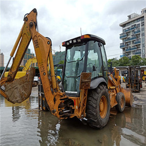 Used Case 580 backhoe loader in stock original USA multi-purpose machine for construction farm municipal work ready for shipment - Product Image 5