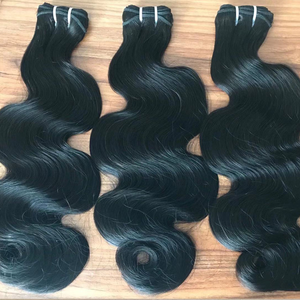 Paquets de cheveux humains bruts vierges non transformés en gros 10A Grade Body Wave cuticule alignée vison vendeur d'extensions de cheveux brésiliens - Product Image 2
