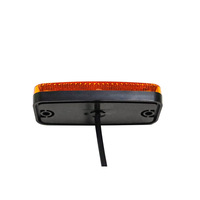 Feu de gabarit latéral LED pour camion, 12V 24V ECE, rouge, ambre, blanc, avec fonction réflecteur