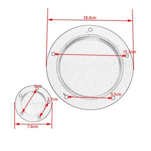 Cover con Timer Derby moto di alta qualità per Harley Touring Road King Street Glide FLHR FLHT Fat Boy <span class=keywords><strong>Lo</strong></span> Dyna Softail FL - Product Image 6