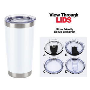 Vaso Térmico de Viaje <span class=keywords><strong>para</strong></span> Café de 20 oz al <span class=keywords><strong>por</strong></span> Mayor, de Doble Pared Aislada en Acero Inoxidable, en Blanco <span class=keywords><strong>para</strong></span> Sublimación y con Logotipo Personalizado - Product Image 6