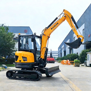 Free Shipping Epa Forestry Excavator 3.5 Ton Diesel Kubota Engine Bagger Micro Digger 1 Ton 2 Ton Home Mini Excavator For Sale - Product Image 2