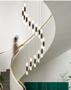 Zeal Lighting Lámpara colgante de isla de cocina de vidrio negro moderno regulable con estilo nórdico para uso en hoteles - Product Image 6