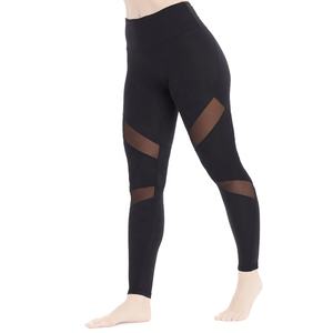 Leggings de gym double couche pour femmes avec panneaux de soutien Leggings en similicuir pour femmes Fashion Forward - Product Image 1