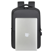 Mochila Escolar Casual, Resistente, Impermeable, para Portátil, con Carga USB y Diseño Antirrobo