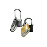 Cadenas à combinaison de bonne qualité, serrure à code à 4 chiffres en zinc pour bagages, valises, agendas et dortoirs