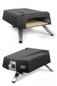 Four à pizza commercial portable en acier inoxydable pour l'extérieur, mini four à pizza au gaz pour l'extérieur - Product Image 6