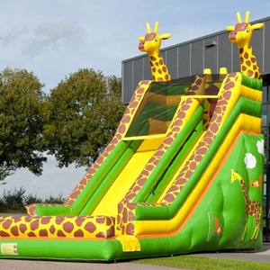 Nuevo estilo <span class=keywords><strong>jirafa</strong></span> comercial inflables para los niños al aire libre Castillo diapositiva con diseño personalizado - Product Image 1