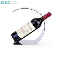 DSP Vietnam usine Minimaliste De Haute Qualité Élégant Armoire À Vin Comptoir Acrylique Présentoir À Vin Bouteille Légère Glorifier