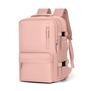 Sac à dos étudiant personnalisé en PU et nylon Oxford, étanche avec port USB, tendance 2026, sac de voyage scolaire pour hommes et femmes, style élégant - Product Image 3