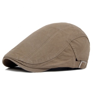 Berretto Stile Britannico Unisex in Tinta Unita, Cappello da Pittore per Uomo e Donna - Product Image 1