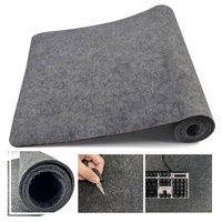 Grand tapis de Yoga en feutre antidérapant de 5mm d'épaisseur, tapis de Yoga extensible Durable pour Pilates, Gym, entraînement à domicile