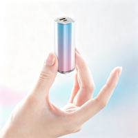 Batterie externe portable mini format rouge à lèvres, 5000 mAh grande capacité, charge rapide 22,5 W, best-seller