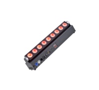 Projecteurs LED à batterie IP65 pour extérieur, 9*18W RGBWA+UV 6 en 1, DMX512, discothèque, fête, club, DJ, spectacle, scène, mariage