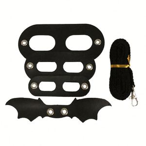 Ensemble de harnais et de laisse pour reptiles en cuir, harnais pour lézards, harnais pour agame barbu, harnais pour dragon, ensemble de laisse de traction avec ailes - Product Image 6