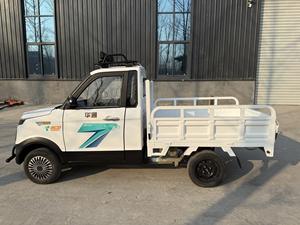 Dört tekerlek kamyonet elektrikli Mini çiftlik elektrikli kargo Van elektrikli tarım kamyon elektrikli yardımcı malzeme arabası - Product Image 4