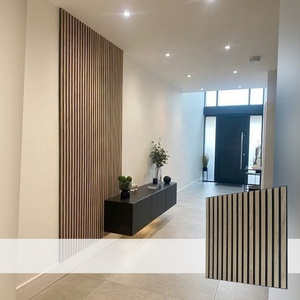 MUMU – panneaux acoustiques en <span class=keywords><strong>bois</strong></span> <span class=keywords><strong>de</strong></span> <span class=keywords><strong>laine</strong></span> <span class=keywords><strong>de</strong></span> <span class=keywords><strong>roche</strong></span> MDF 60x60, son moderne pour plafond décoratif - Product Image 3