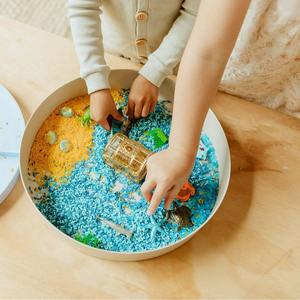 <span class=keywords><strong>Bac</strong></span> sensoriel sur le <span class=keywords><strong>thème</strong></span> des trésors de l'océan, <span class=keywords><strong>bac</strong></span> à sable pour enfants, jeu éducatif précoce, kit d'accessoires pour petite école maternelle - Product Image 4