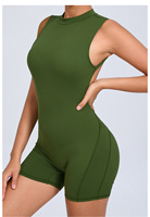 Combinaisons et Combishorts pour Femmes, Vêtements de Sport pour Femmes, Nouvelle Combinaison de Yoga pour Femmes, Combinaison de Yoga Courte, Ensemble de Yoga Fitness