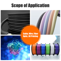 Bobina de Plástico de 105 mm para Embalaje, Material ABS para Cable de Cobre, Fibra Óptica, Filamento de Impresora 3D, Embalaje Industrial