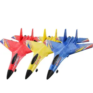 Remote control aircraft foam plane 2.4 ghz 3.7V battery life electric glider model with light remote control toy rc airplanes