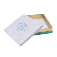 Boîte en carton rigide de luxe personnalisée pour cadeau de maman, pour vêtements, chaussettes, fourrure, matériaux recyclés, gaufrage, laminage mat, revêtement UV, éponge