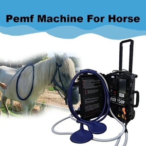 เครื่อง PEMF ควบคุมสองระบบสำหรับม้า พร้อมหน้าจอสัมผัสขนาด 7 นิ้ว สำหรับผ่อนคลายกล้ามเนื้อที่ตึงและบรรเทาความเครียดทางร่างกาย - Product Image 1