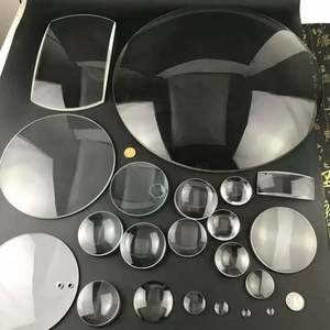 Lentille convexe Plano loupe en verre optique de forme rectangulaire personnalisée de 1 à 500mm, lentille convexe plate - Product Image 6