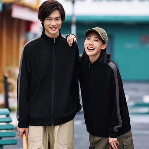 Suéter Holgado de Cuello Alto para Deportes al Aire Libre, Estilo Informal, Combinación de Colores, para Hombre y Mujer, Nueva Moda de Otoño - Product Image 1