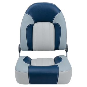 Boat Seat Folding Aluminum Frame For Fishing Boat <b>Yacht</b> Boat Chair With Comfortable Cushion - Product Image 1