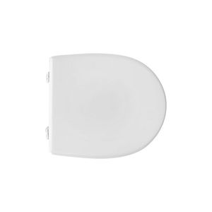 Faleri Vaso Assoluto - Tapa de Inodoro Moderna Alargada Hecha de Bambú, Madera, Plástico PP y Resina de Urea para Baño - Product Image 1