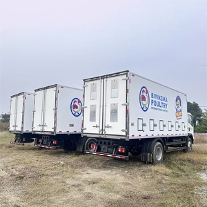 Camión de Transporte de Pollitos de un Día HOWO 4x2, Camión Refrigerado para Transporte de Aves de Corral en Venta - Product Image 3