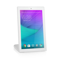 Écran tactile vertical en forme de L, tablette Android 10,1 pouces, écran numérique de signalisation de bureau pour système de commande de commentaires clients