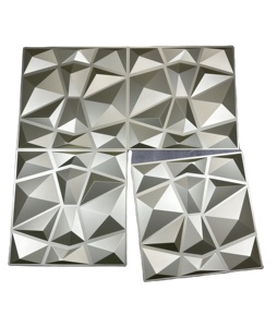 Interior Decor 500*500 300*300 mm Pvc Pattern 3d Living Room Tv <strong>Background</strong> Wall Panels - Product Image 6
