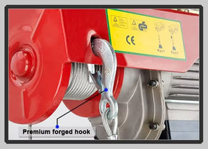 200 ק "ג 500 ק" ג <span class=keywords><strong>120</strong></span> להניף חשמלי הספק סין מנוף להתכה חשמלי עם פיזור חום מהיר - Product Image 3