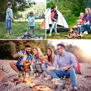 Que Tiêu Chuẩn Xuất Khẩu Nướng Xốp Dày 5Mm Môi Trường Xiên Tre Gỗ Để Cắm Trại Và Cắm Trại - Product Image 6