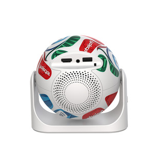 Mini <span class=keywords><strong>Proiettore</strong></span> JY360 4K con Design a Pallone da Calcio, Correzione Automatica del Trapezio, Android 13, WiFi6, <span class=keywords><strong>Proiettore</strong></span> Portatile - Product Image 2