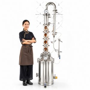 Ace 50L Copper Still Moonshine Distiller Equipment Gin Distillery Machine for Spirits - Product Image 2