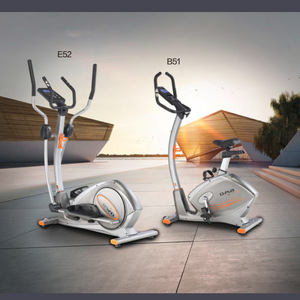Bicicleta Elíptica E52 con Tracción Magnética en las Ruedas Traseras, Aleación de Aluminio, Equipo de Gimnasio en Casa Resistente - Product Image 1