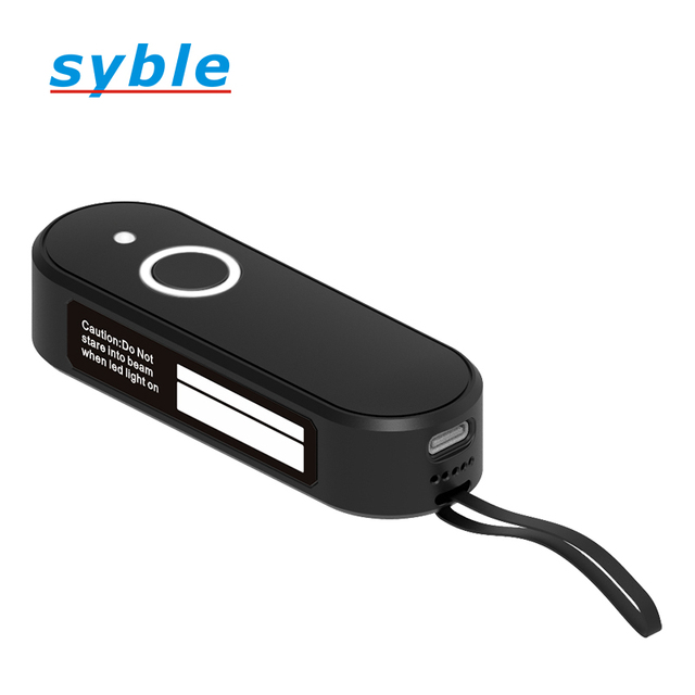 Syble M40 2D Wireless Barcode Scanner with 2.4G Bluetooth Bar Codes Reader Portable Mini Size Scanner