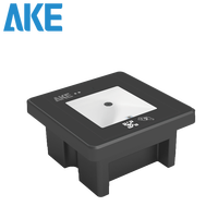 Lecteur RFID AKE double fréquence 13,56 MHz 125 KHz en ABS avec code QR, lecteur d'accès intelligent Wiegand 256 pour la gestion des visiteurs