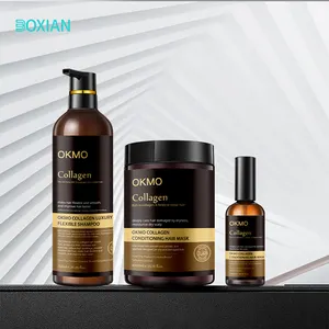 BOXIAN Unisex Hair Care Set with Customized Logo Argan Oil Shampoo and Conditioner Moisturizing Gel for Nourishing Hair