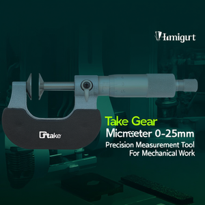 Micromètre Take Gear 0-25 mm, outil de mesure de précision pour travaux mécaniques - Product Image 3