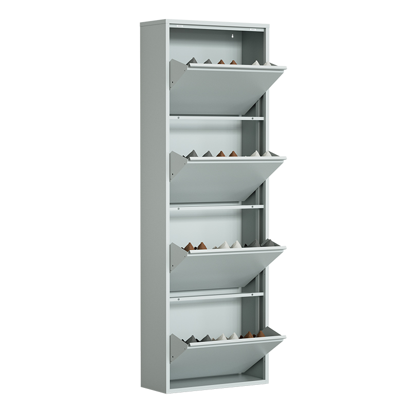 Black Mirror Shoe Racks Stylish Space-Saving Solutions