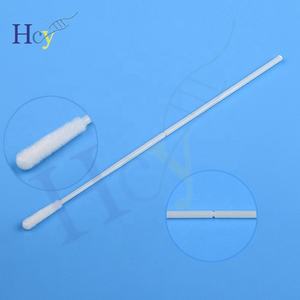 중국 공급 업체의 멸균 나일론 무리 면봉 홈 DNA 테스트 키트 질 애플리케이터 및 목 협측 클리닉 진단 - Product Image 3