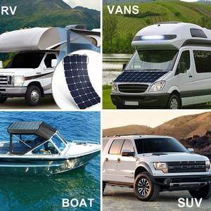 Tragbares 100W-200W Flexibles Solarpanel mit Sunpower N-Typ Solarzelle Hocheffizientes Mono-Panel - Product Image 6