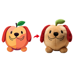 Peluche a Forma di Pera Personalizzato, Giocattoli Animali dal Design Creativo, Regalo Adorabile e Unico per Animali Domestici - Product Image 1