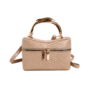 Borsa a Mano di Lusso per Donna, con Texture Effetto Coccodrillo, Materiale in PU, Stile Retrò, Borsa a Tracolla alla <span class=keywords><strong>Moda</strong></span> - Product Image 5