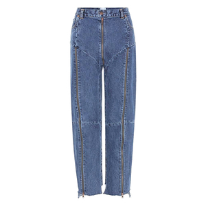 back zipper jeans 