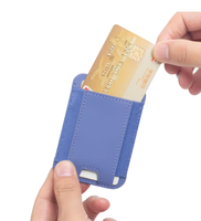 Portefeuille magnétique super résistant en cuir PU avec bande élastique fine, blocage RFID, pour cartes de crédit et cartes d'identité, de luxe, OEM